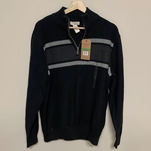 NWT Dockers half-zip pull over sweater